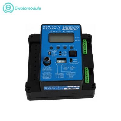 1900/27 vibration monitor front panel and terminal connections