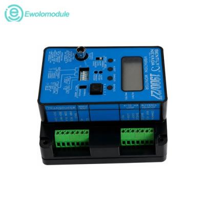 1900/27 vibration monitor front panel and terminal connections