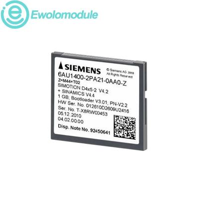 Siemens 6AU1400-2PA23-0AA0-Z SIMOTION D4x5-2 1 GB CompactFlash Card with Options