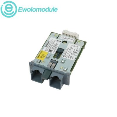 Four-port gigabit copper media module for modular industrial switches