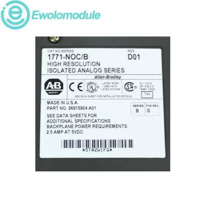 Allen-Bradley 1771-NOC PLC-5 High-Resolution Isolated Analog Output Module supplier