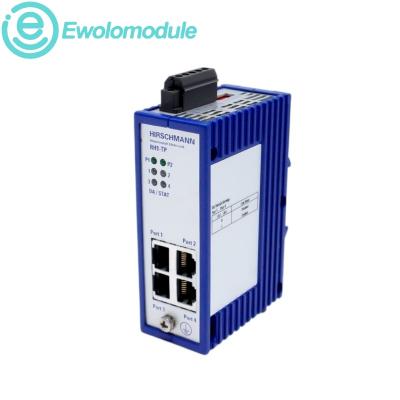 Hirschmann RH1-TP 4-port 10BASE-T DIN-rail industrial Ethernet hub