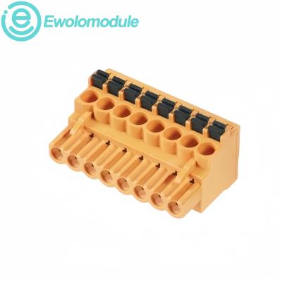 Weidmuller 17234700000 OMNIMATE PCB connector orange mounting block