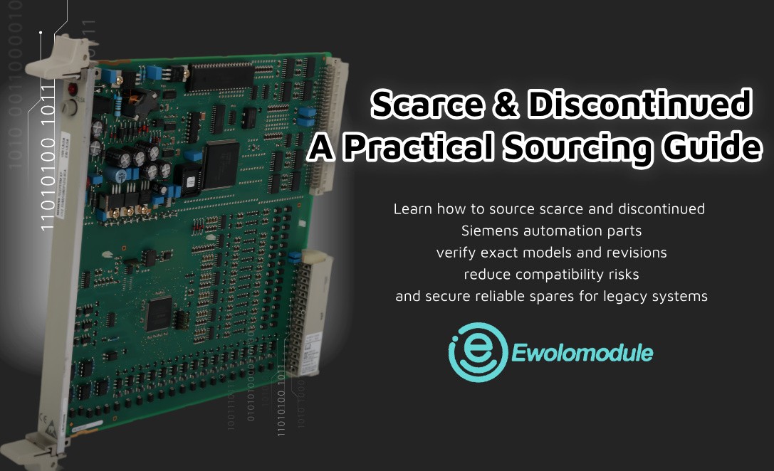 Scarce & Discontinued Siemens Automation Parts: A Practical Sourcing Guide